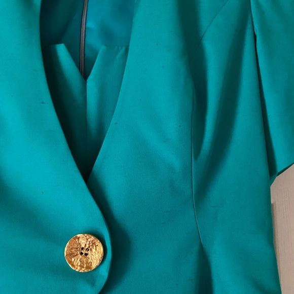 VINTAGE Alvin Bell dress with attached jacket - Picture 2 of 4